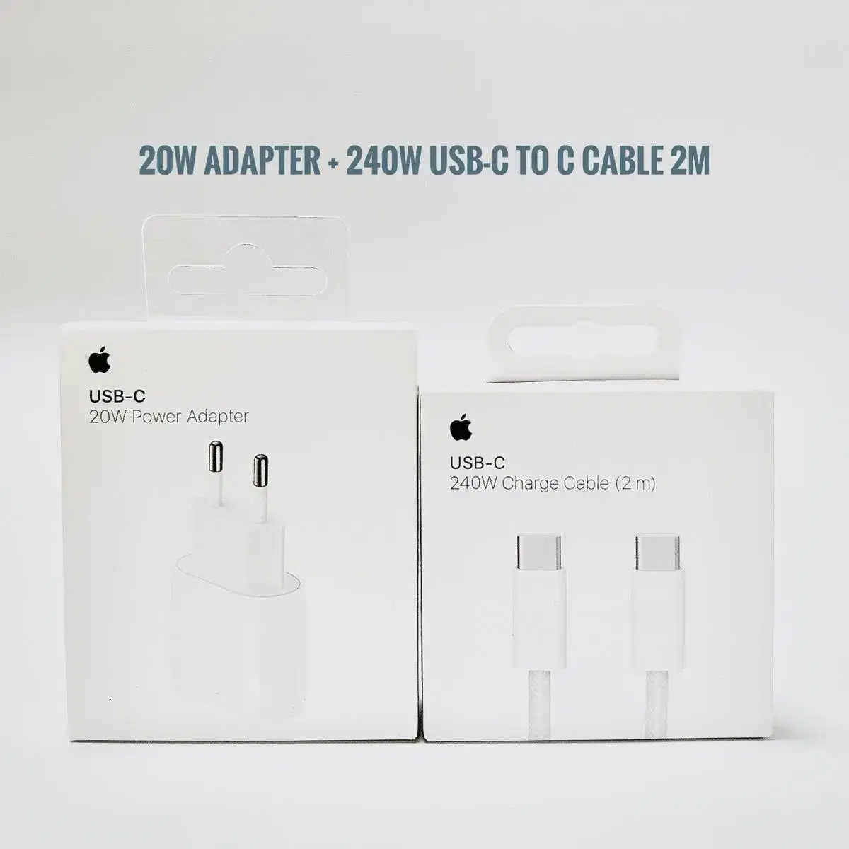 [2M 세트] 20W ADAPTER + 240W USB-C TO C 2M