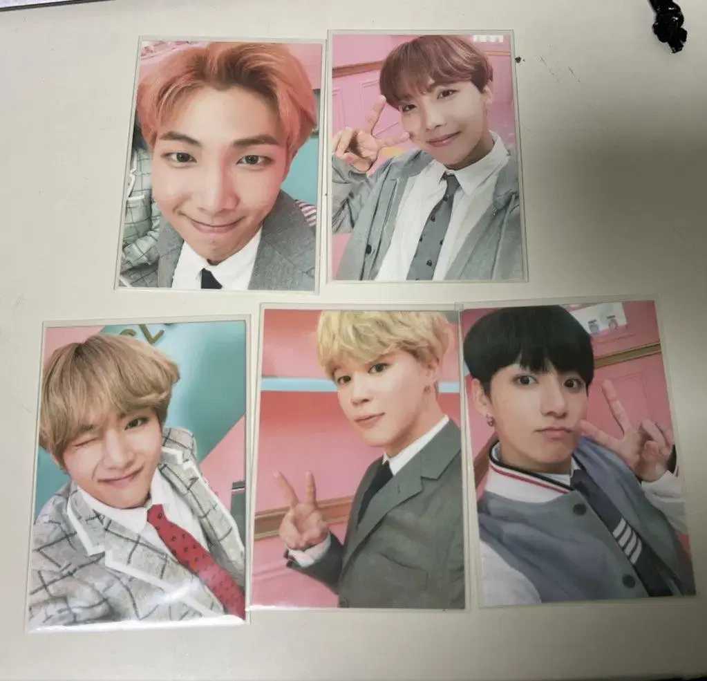 bangtan muster photo binder photokard Korea