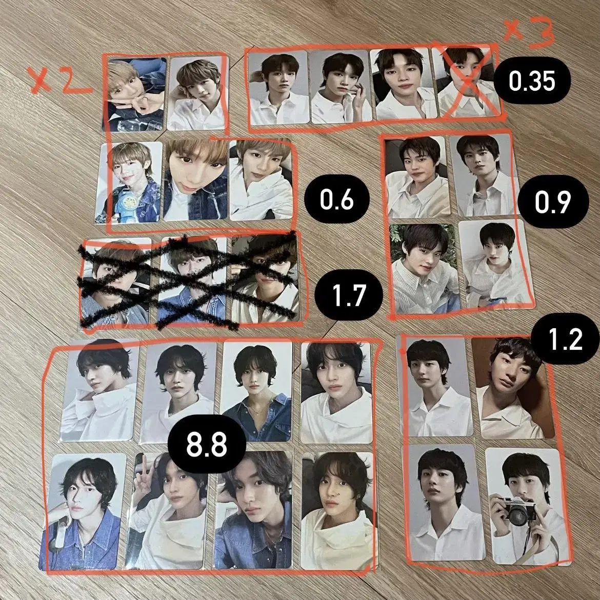 riize seasons greetings photocard wonbin wonbin eunseok eunseok sungchan sohee shotaro bulk love119