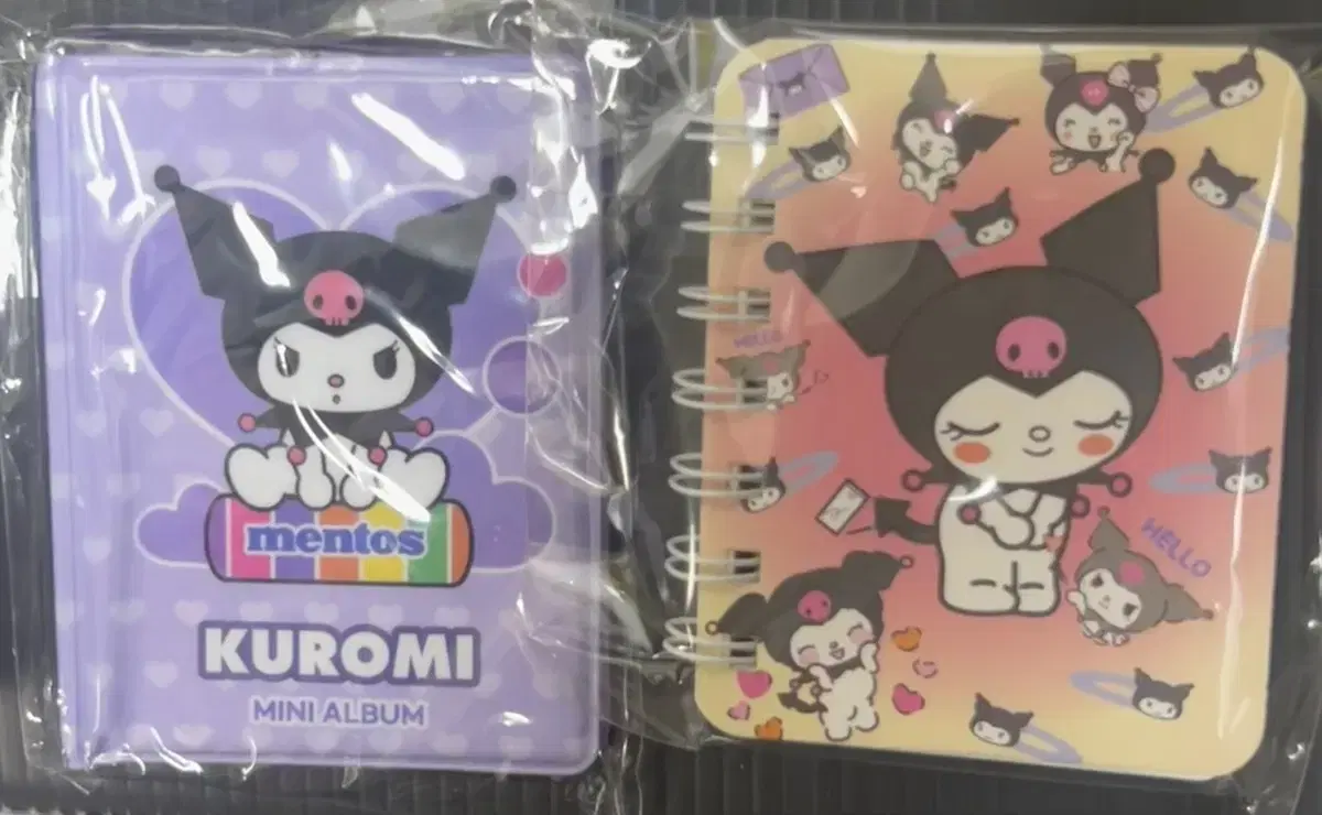 (New)Sanrio Kuromi Mini Album/Notebook/Photo Card