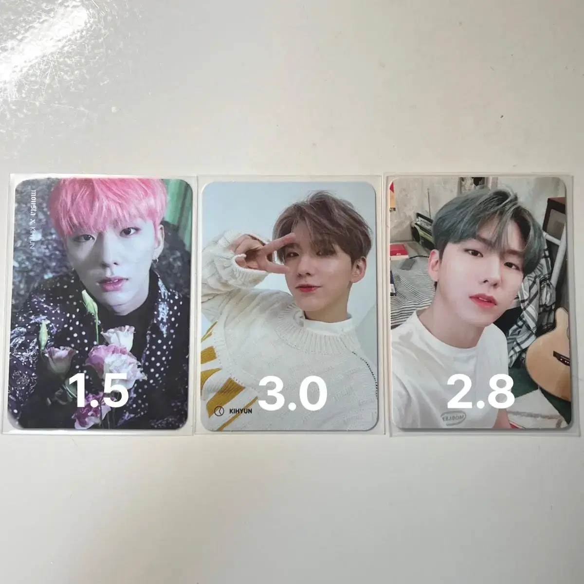 Monsta x kihyun photocard WTS