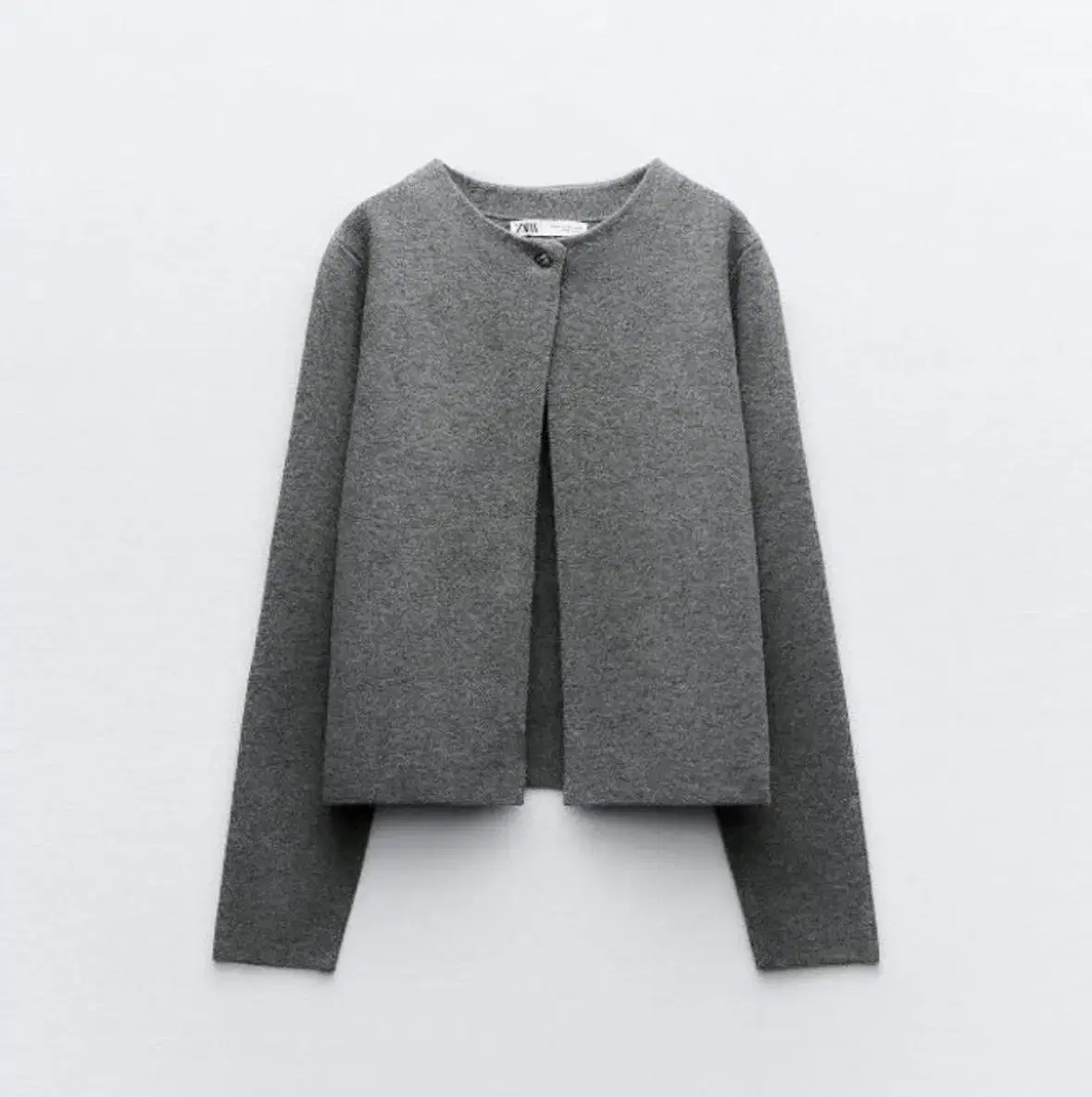 Zara Metal Button Knit Cardigan