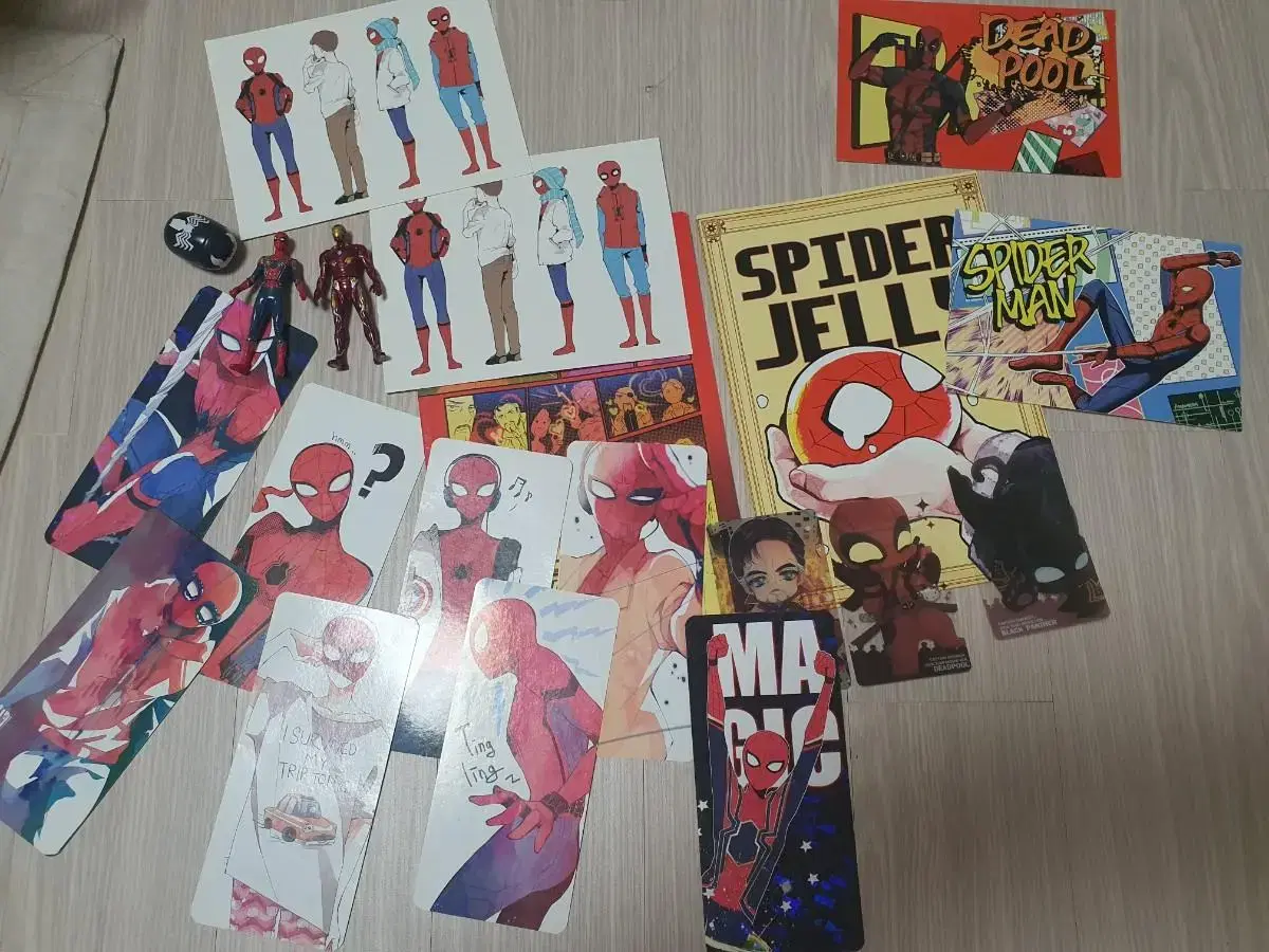 Marvel unofficial goods sells in bulk