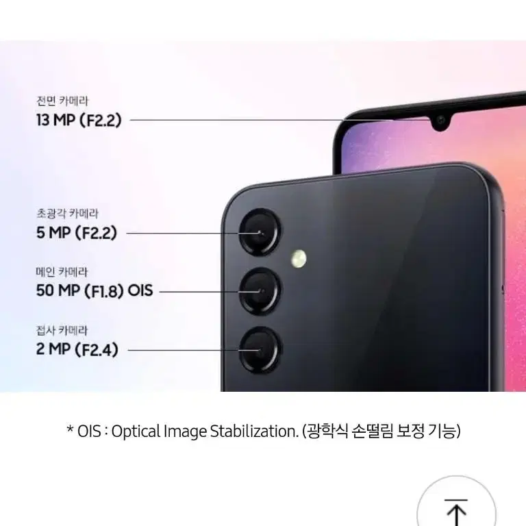 삼성 A24 128GB LTE 블랙 스마트폰 미사용 새제품 1대