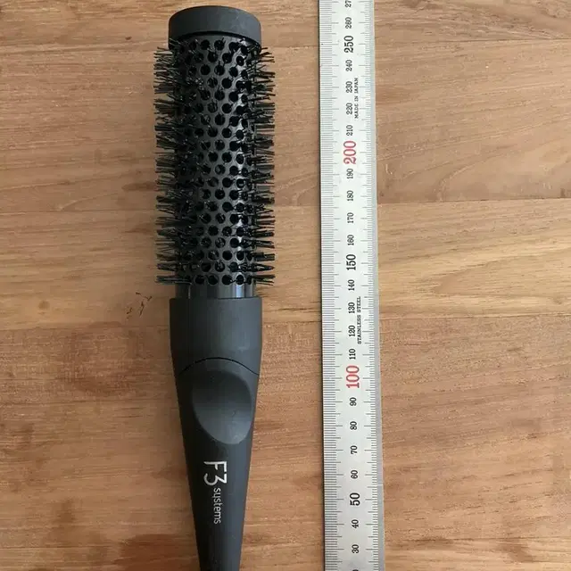 F3 systems 매직컬링 헤어 브러쉬 블랙 hair brush