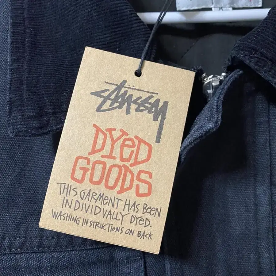 stussy washed canvas 스투시 위시드 새상품