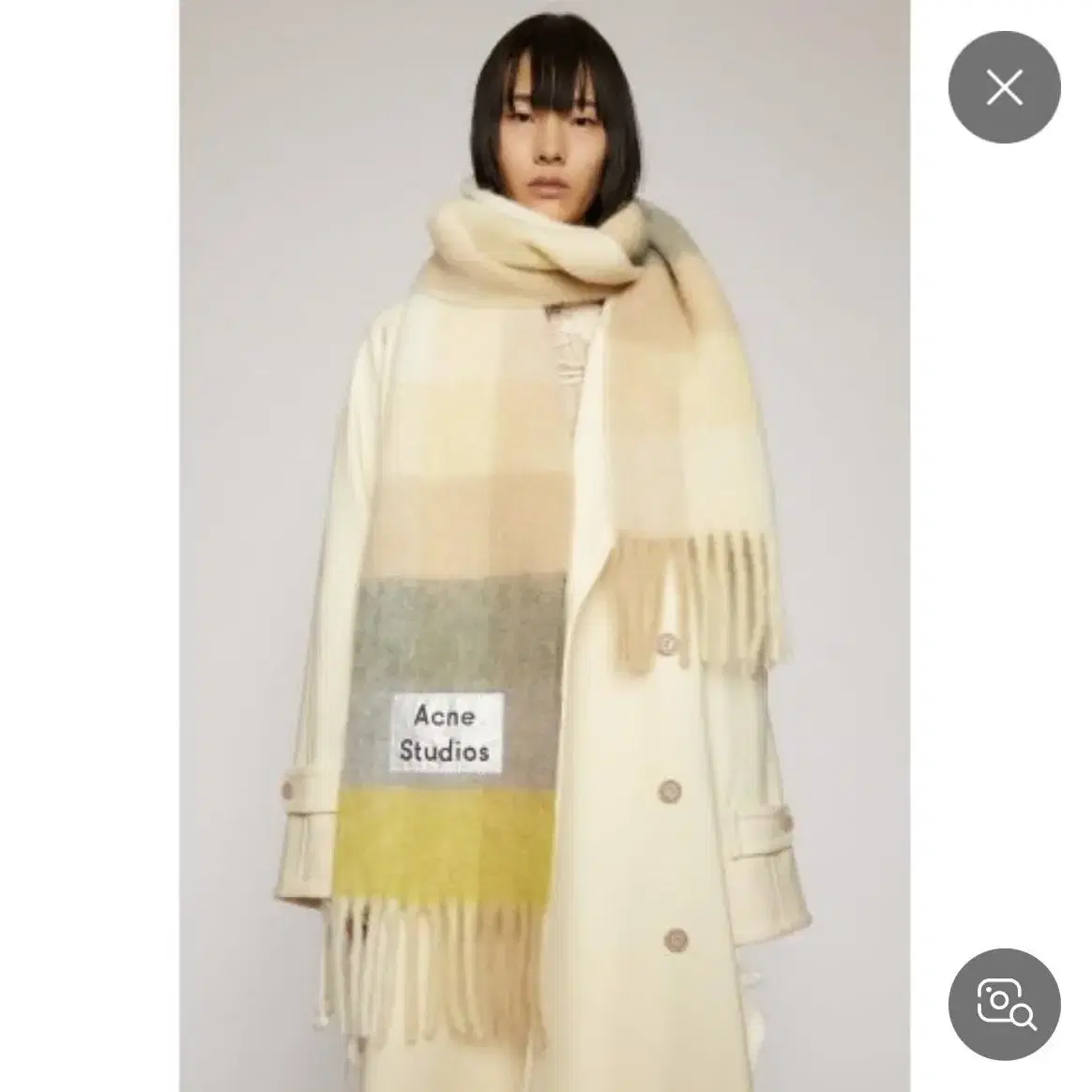 Acne studios 아크네스튜디오 모헤어 머플러