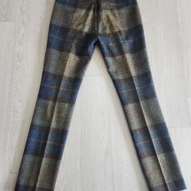 정품 디스퀘어드2 Tartan Check Wool Slim Pants