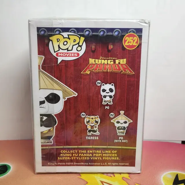 (미개봉)펀코 Funko 팝 무비즈: 쿵푸판다 모자 쓴 포 팝니다.