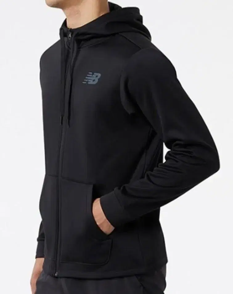 (new) New Balance Men's Brushed Hoodie Zipped Up XXL(size 110)