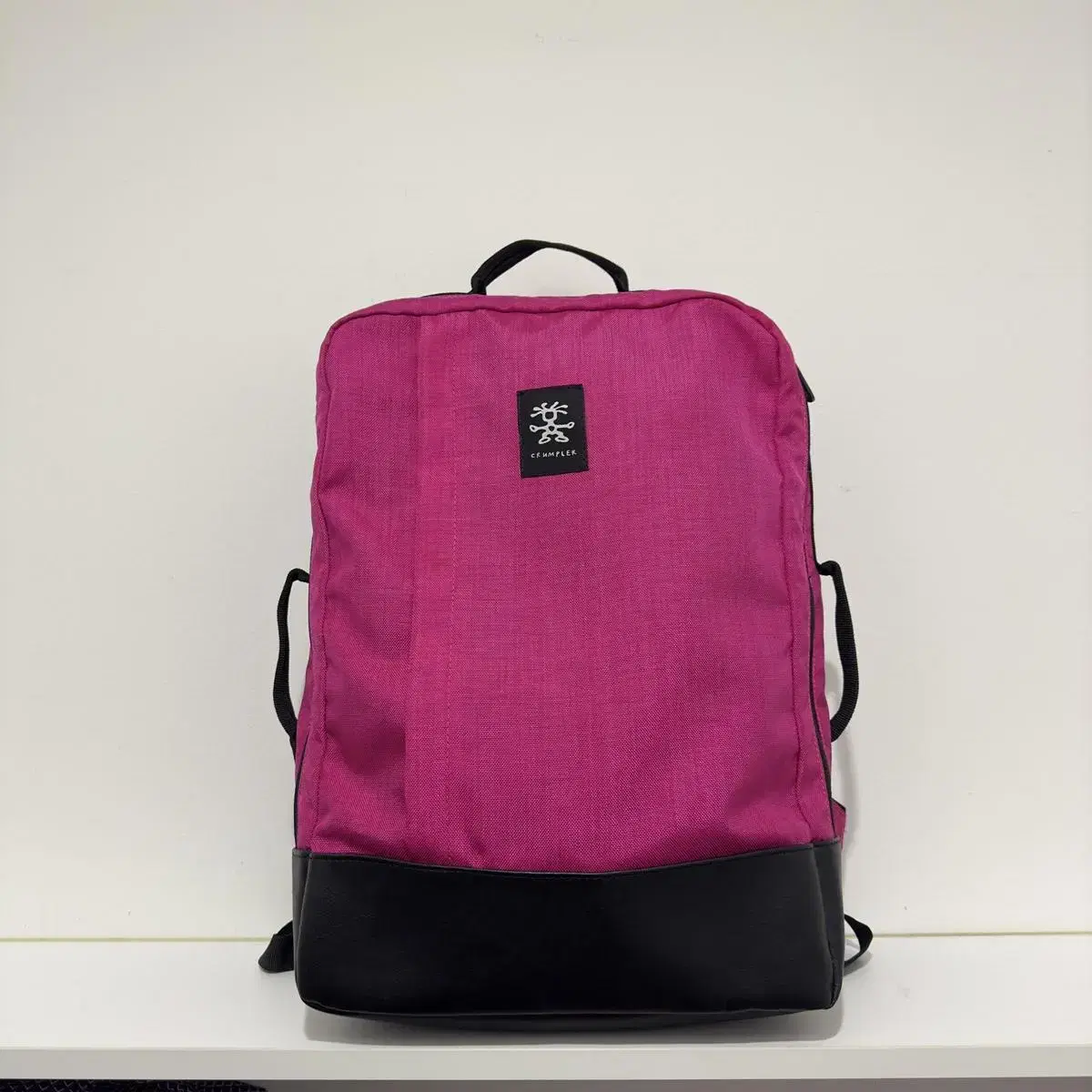 CRUMPLER 크럼플러 백팩 여행용 가방 노트북 가방 멀티백팩 핑크