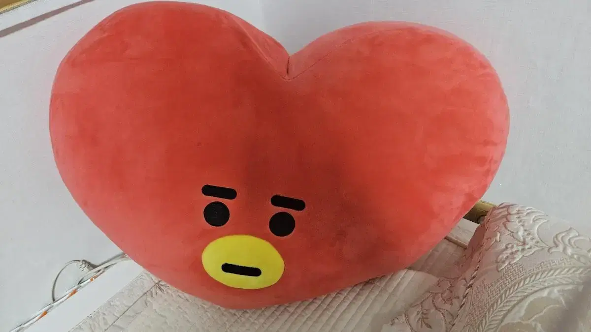 방탄소년단 태형 BT21 타타 얼굴 쿠션 42cm