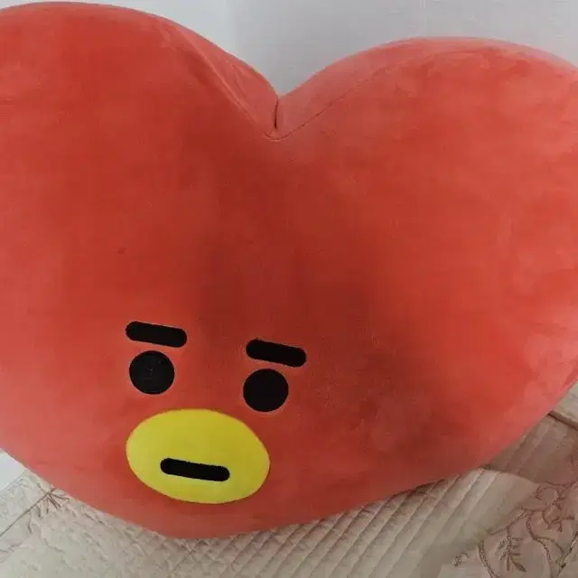 방탄소년단 태형 BT21 타타 얼굴 쿠션 42cm