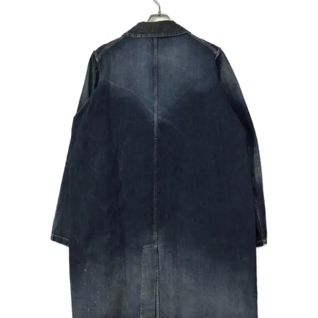 [3]visvim 비즈빔19ss 그리스 몽키 코트dry denim