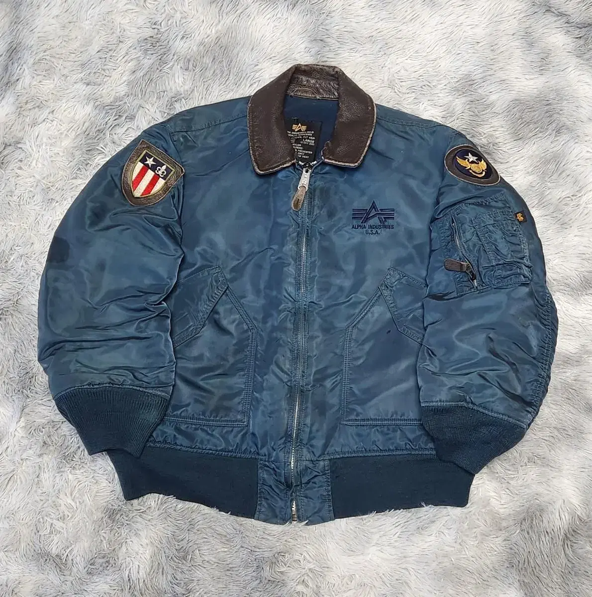 Alpine Industries Old School Aviation Jumper Jacket