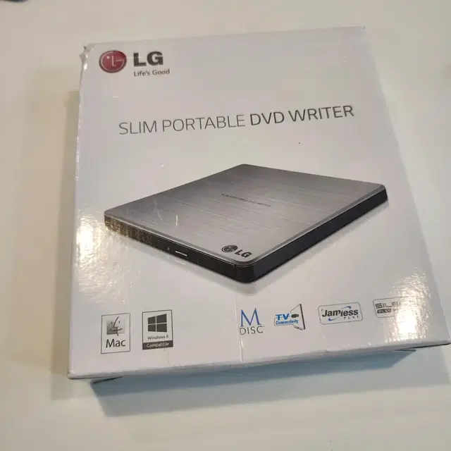 (새상품)LG slim portable dvd writer