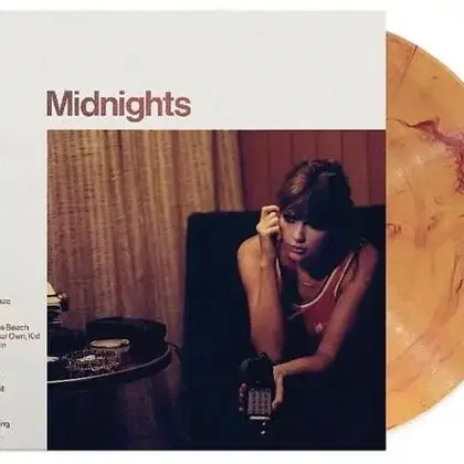 테일러 스위프트 Midnights Blood Moon lp 바이닐