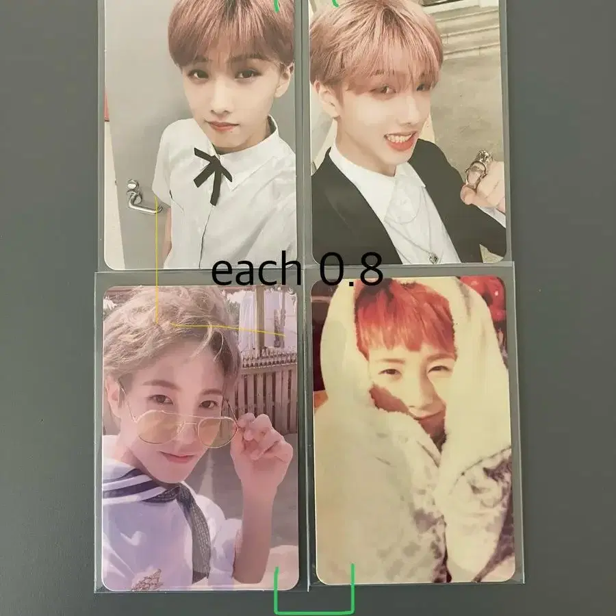 nctdream 지성 런쥔 마첫,위영,붐 포카