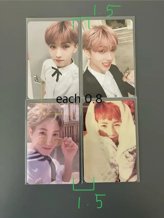 nctdream 지성 런쥔 마첫,위영,붐 포카