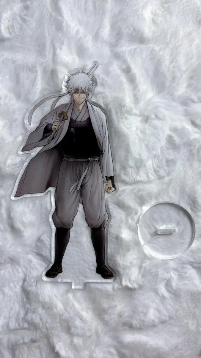 Gintama Dandy-nim White Night Tea Sakata Gintoki acrylic unofficial goods Sells