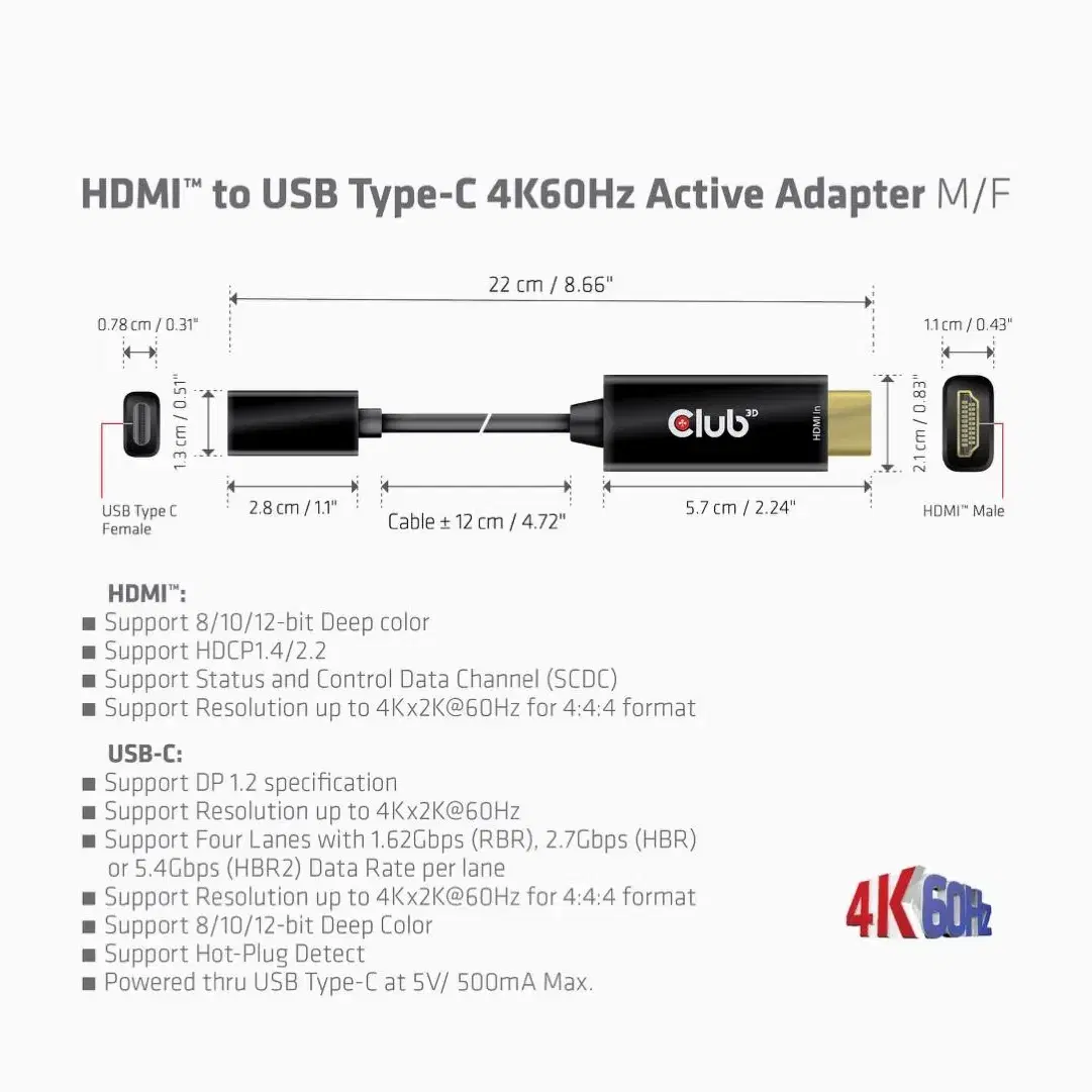 [새제품] 어렵게 구한 HDMI to USB-C 컨버터 팝니다 (4K 6