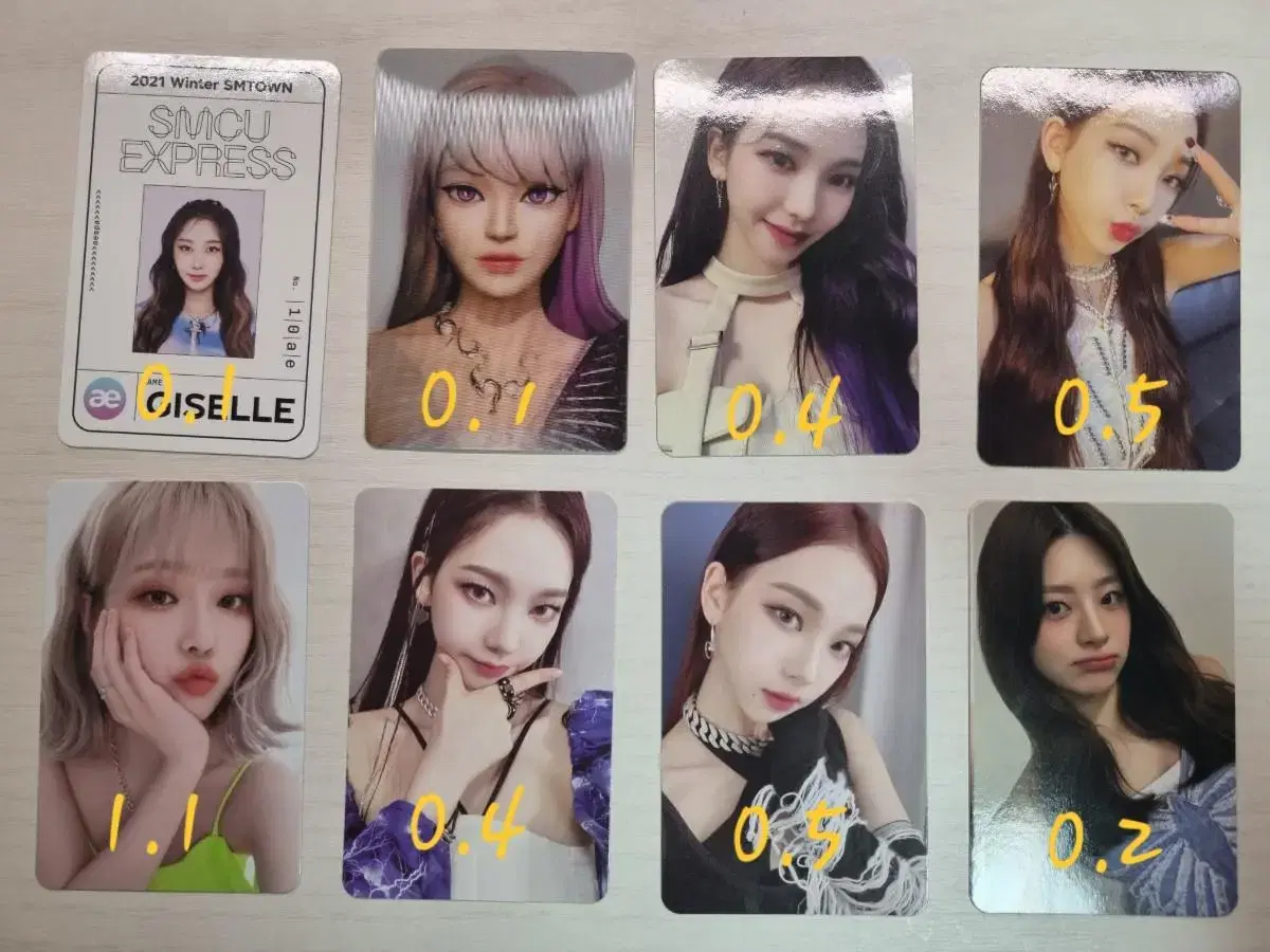 [aespa] photocard +seun compose photocard