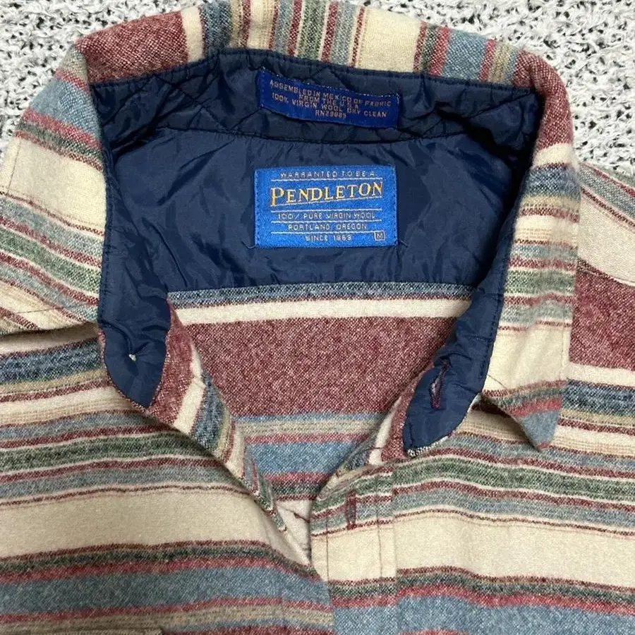 pendleton 90s 빈티지 울 셔츠