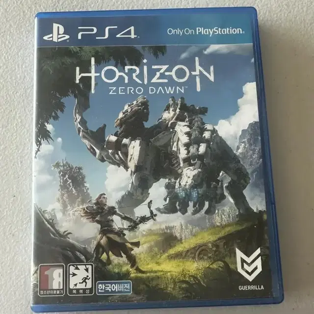 Ps4 호라이즌 제로 던 (Horizon zero dawn) CD