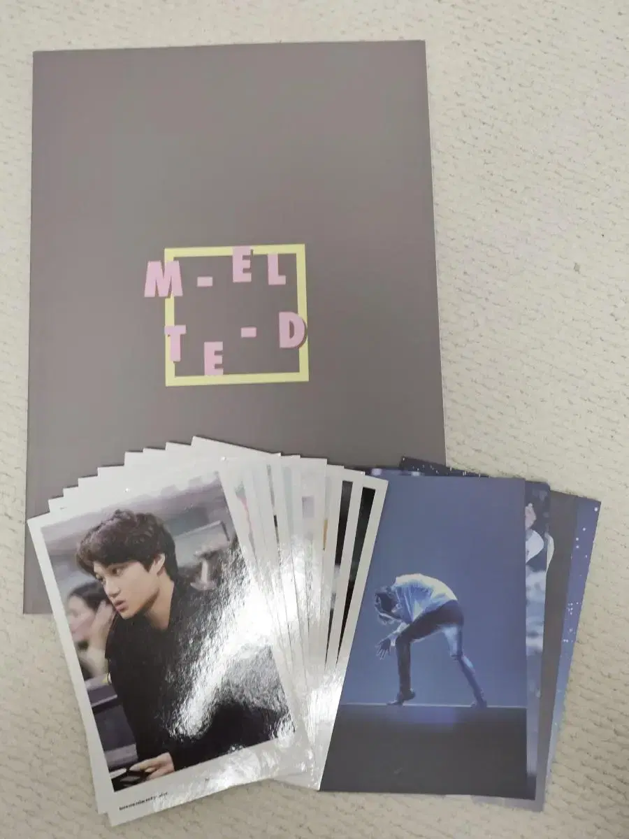 Exo Kai Exhibition Book postcard Unofficial Goods