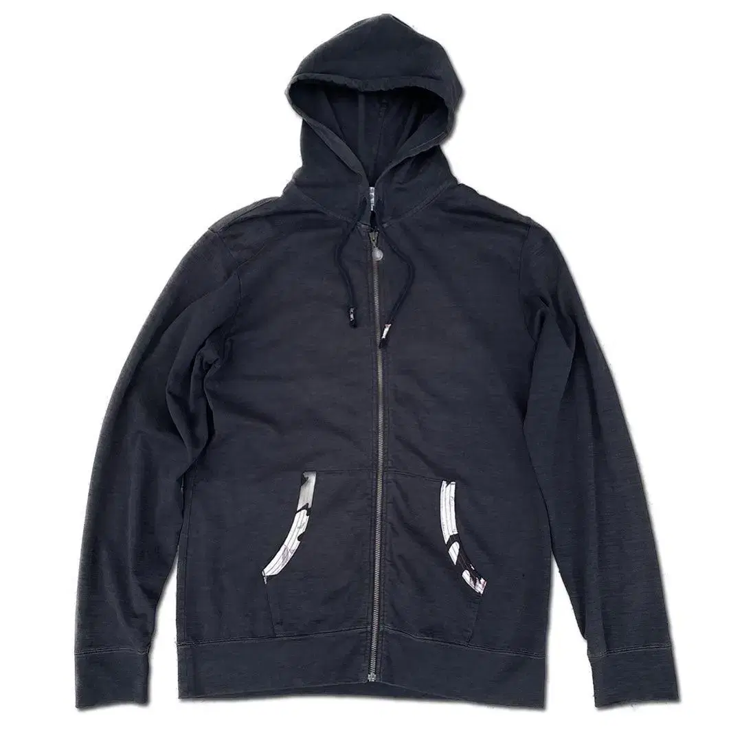 TAKEO KIKUCHI boro style Hooded zip-up