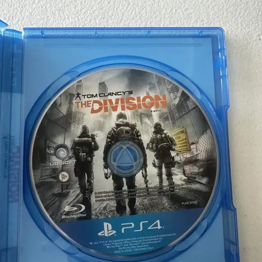 Ps4 톰클랜시의디비전Tom Clancy's The Division CD