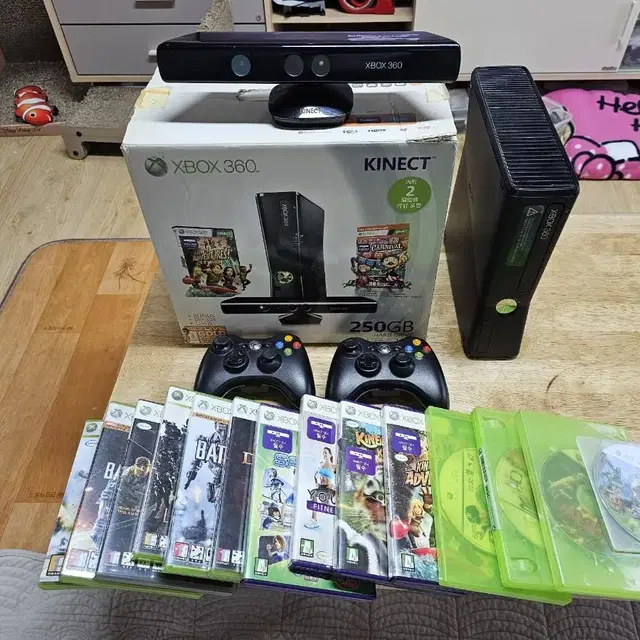 XBOX360 일체와 게임타이틀