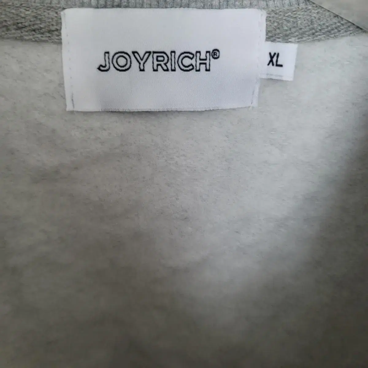 새상품..JOYRICH 공용 기모맨투맨 XL105