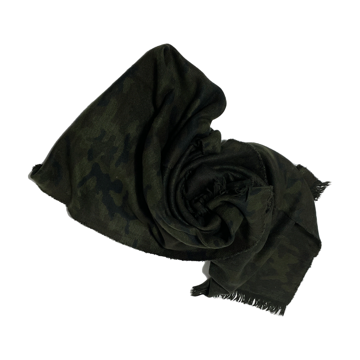 Veiled camoflague scarf 빈티지 카모플라쥬 베일 스카프