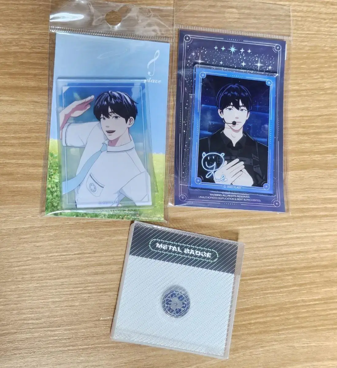 AnyPlus yejun acrylic card plaque badge