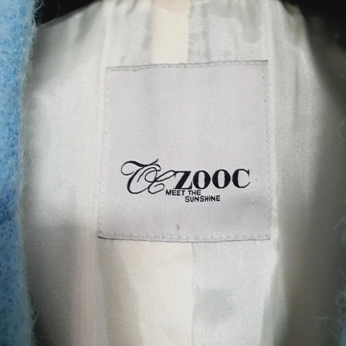 ZOOC 쥬크 모헤어 코트 55