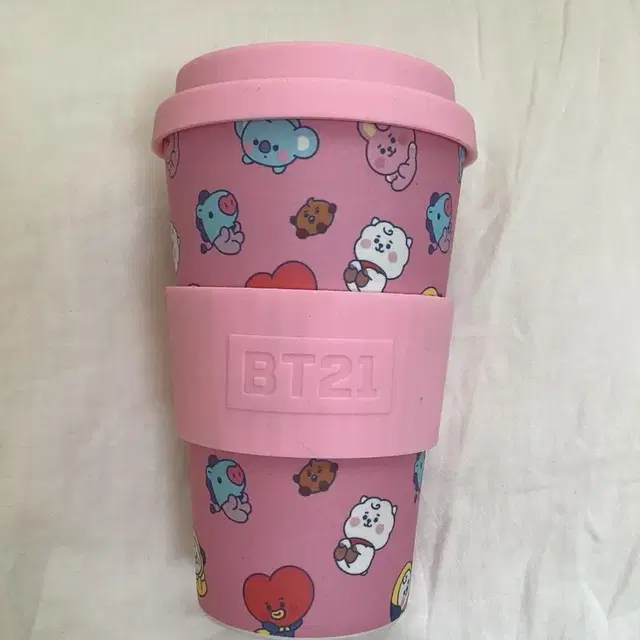 Bts bt21 리유저블 텀블러