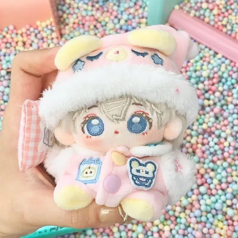 [Hot Selling]Cute 10cm Little Bear Pajamas doll doll clothes