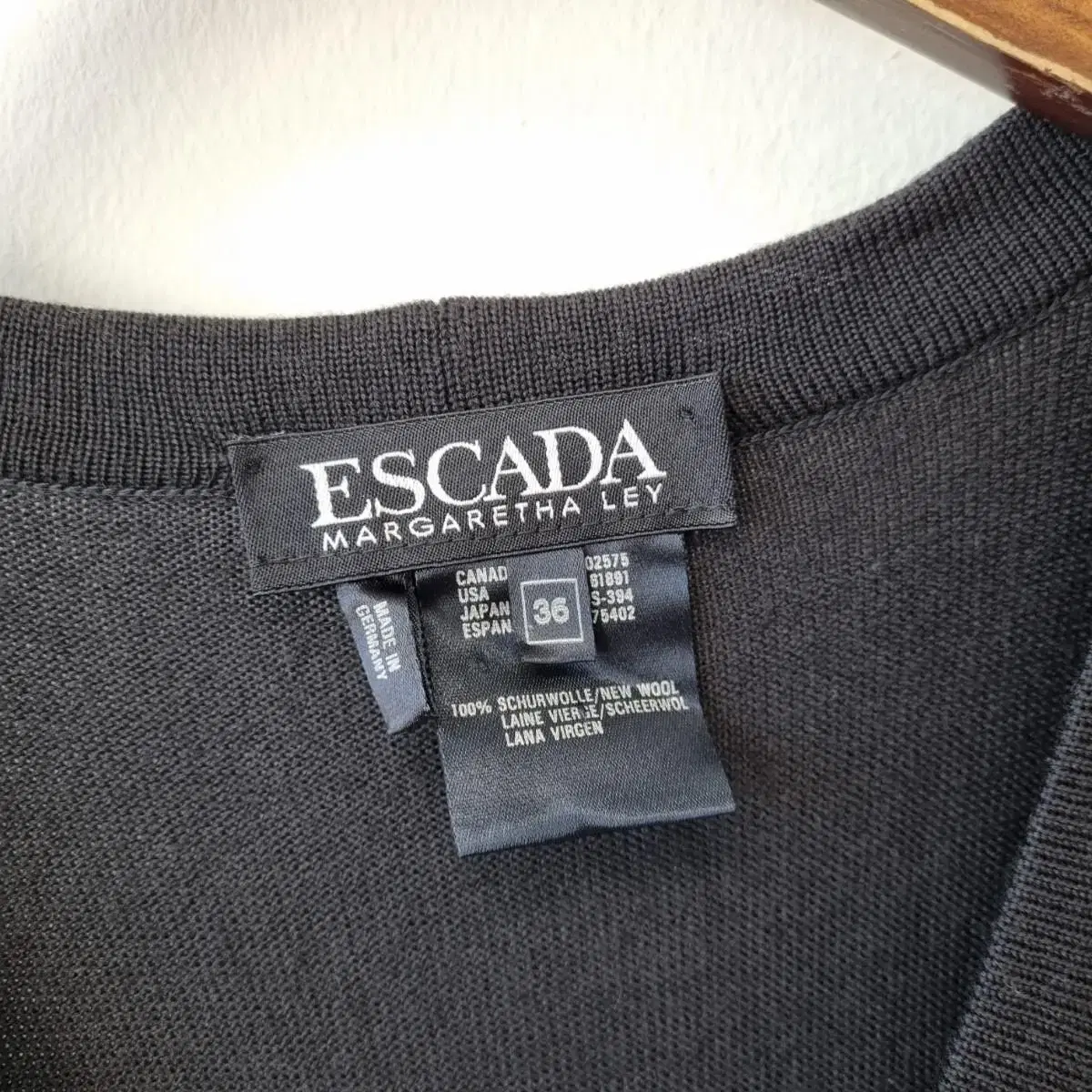 에스까다 ESCADA 블랙 롱 원피스