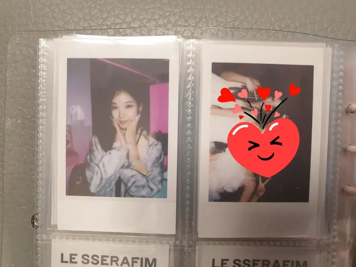 le sserafim e.ji easy kazuha pop up pola