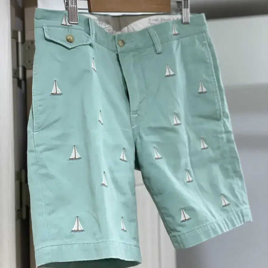 폴로 자수 반바지 (돛단배) 30 polo pants