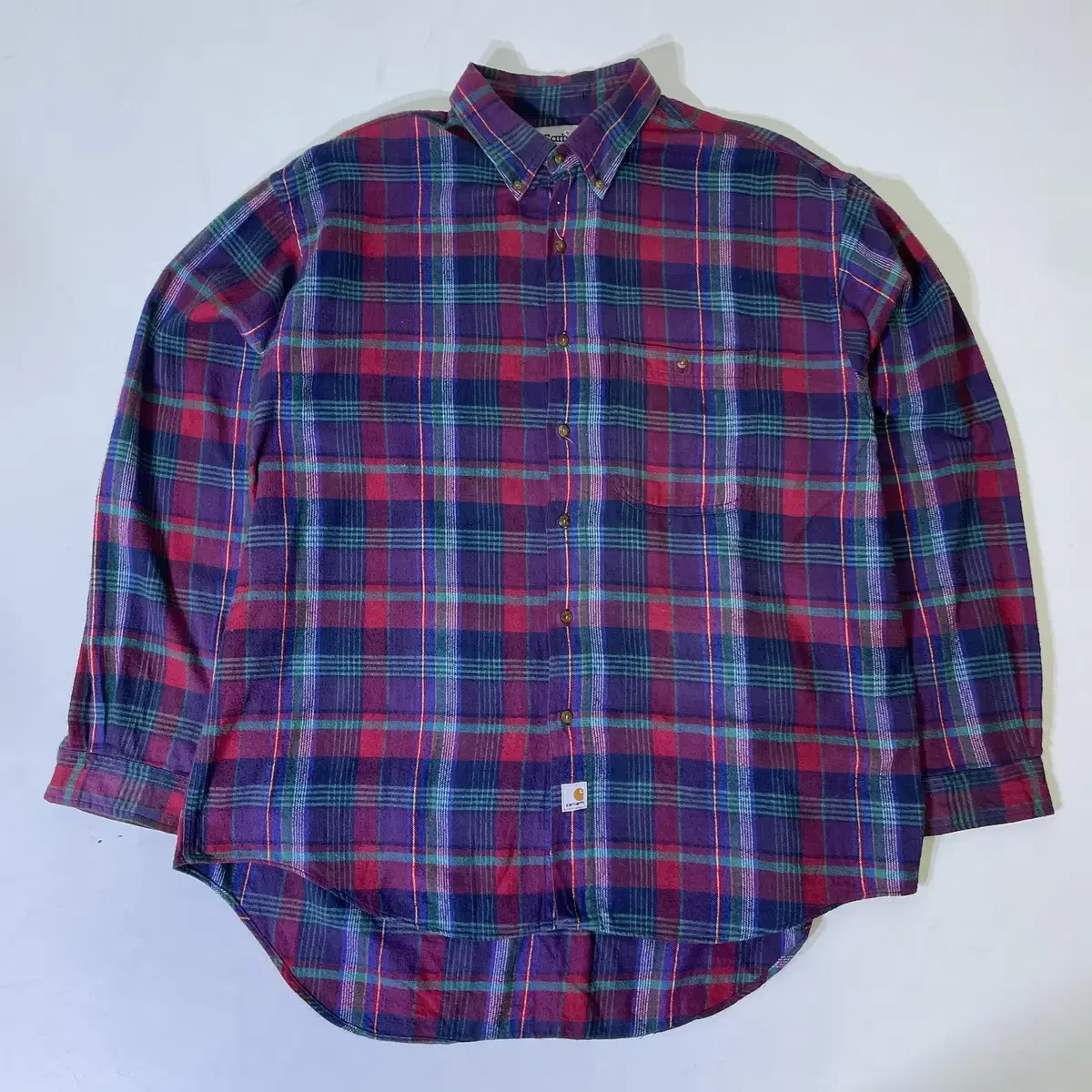 Calhart Flannel Shirt (A6_2312)