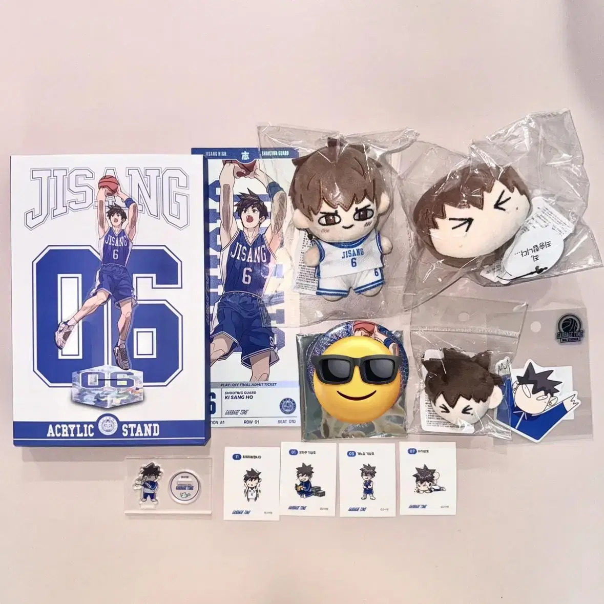 Gupta Garbage Time pop up Kisiho Goods full set wts @sakpung doll acrylic