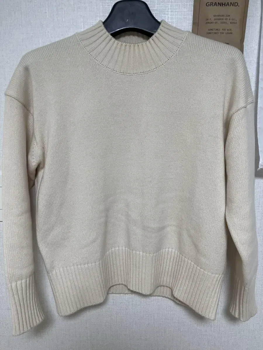 Elmood wool knit ivory size S