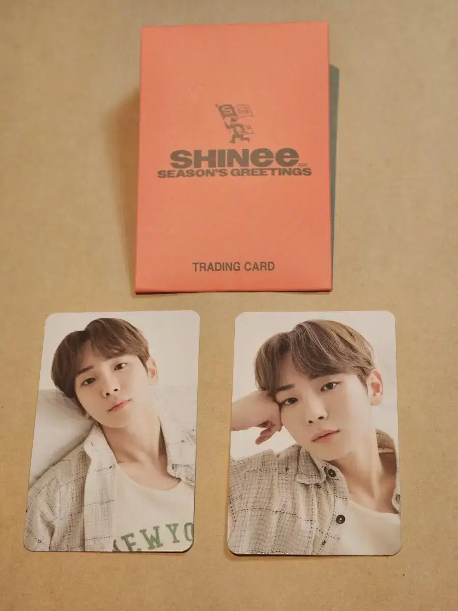 WooBae)SHINee Season's Greetings Trading kard - set of keys