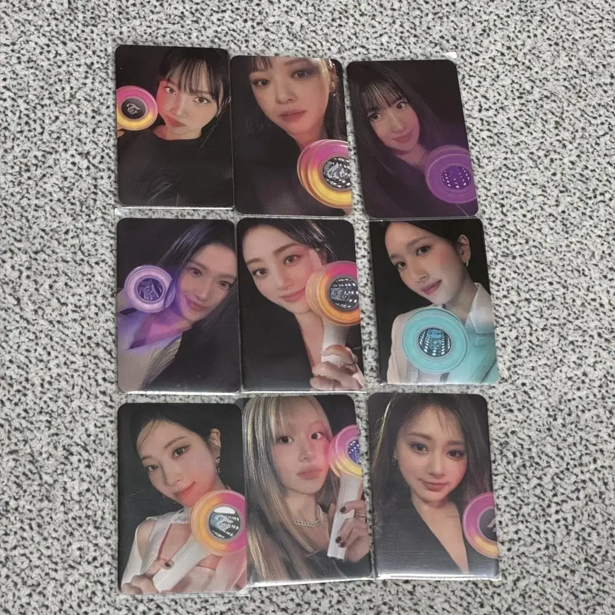 Sell Twice candy cane photocard sets