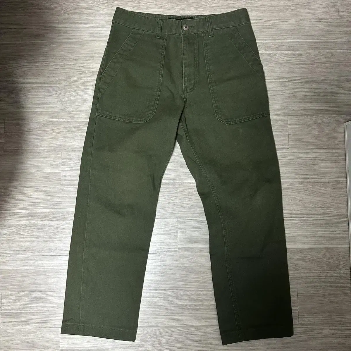 Uniformbridge Khaki Cotton Pants