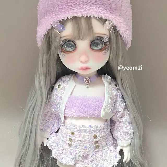 안녕마리님 리페인팅 ooak.126 fairy lady 베이비돌