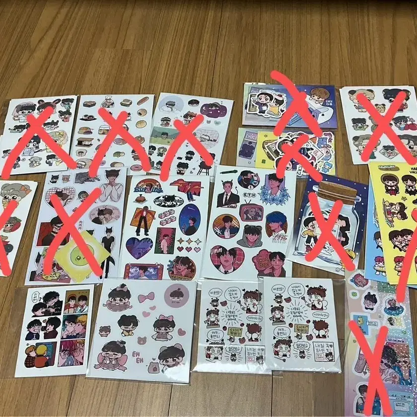 JeonJungkookkimtaehyungKookbukFanArtstickerWTS