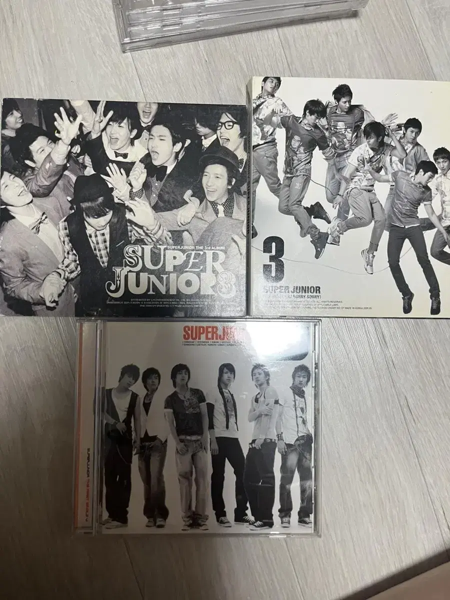 Super junior debut album wts.